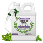VermExon Peppermint Oil Insect & Pest Control Spray - 128oz Natural Plant-Based Bug Killer for Spiders, Ants, Flies, and Other Insects, Safe for Home & Kitchen Use