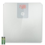 GE Digital Scale Body Weight, Smart Bluetooth Bathroom Scales for Weight and BMI Accurate Body Weighing with App for People - 400lb Electronic Scale Silver Grey