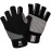 FitsT4 Sports Half Finger Padded Palm Gloves for Diving, Sailing, Jet Skiing, Stand-UP Boarding, Kayaking and Water Skiing, Suitable for Men&Women&Youth Gray S