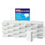 Melamine Sponge,50 Pack 2X Density Magic Sponges Eraser in Bulk,Melamine Foam Cleaner for Kitchen, Bathroom,Bathtub, Sink,Furniture, Wall Cleaner