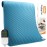 King Size Heating Pad for Back Pain 32x24 Extra Large Electric Heating Pad for Period Cramps Relief & Body Neck Shoulder Auto Shut Off Heat Pad Temperature Settings Machine Washable Blue