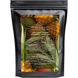 Lapew Pineapple Wild Mango Carpet Freshener Powder Refill 36 oz | Powerful Odor Eliminator for Home | Upholstery Deodorizer | Carpet Deodorizer | Pet Urine | Cat Litter Box