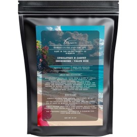 Lapew Hibiscus Island Escape Carpet Freshener Powder Refill 36 oz | Powerful Odor Eliminator for Home | Upholstery Deodorizer | Carpet Deodorizer | Pet Urine | Cat Litter Box