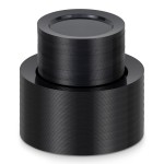 BESTVIP 200PCS Black Plastic Plates, Disposable Party Plates with 100 Dinner Plates and 100 Dessert Plates, Plastic Plates for Party, Wedding,Halloween and Birthday (Black, 200PCS)