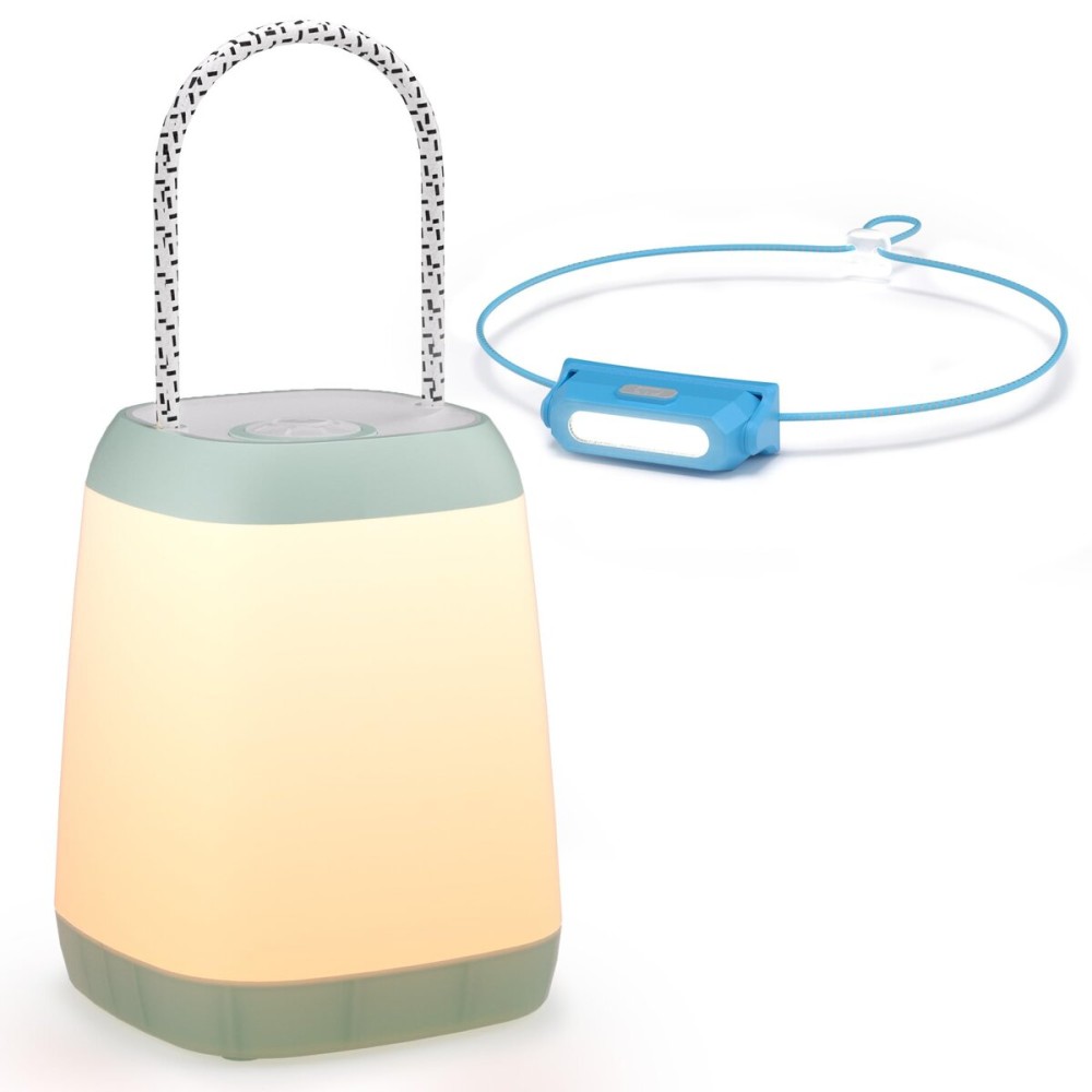 HOKOILN LED Camping Essentials, Battery Powered LED Camping Lantern & Headlamp Sets, Multiple Purposes Tent Light for Camp, Hiking, Emergency, Backpacking, Indoor/Outdoor,Gift for Kids