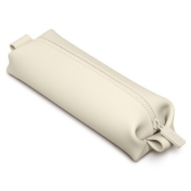 TOOLETRIES The Koby Mini Dopp Kit - Silicone Toiletry Organizer, Bathroom Travel Bag - Features Heavy-Duty Zipper, Leak Resistance, Easy to Clean - Sand