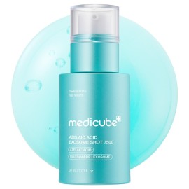 medicube Azelaic Acid Exosome Shot Serum 7500 - Deep Hydration for Smooth, Even Skin Texture | Use for After Spot Care, with Azelaic Acid, Niacinamide | Korean Skincare, 30ml / 1.01 fl.oz