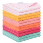 Microfiber Face Cloth Reusable Makeup Remover Facial Cleansing Towel Ultra Soft Face Washcloth 12inchx12inch