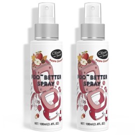 Clean-n-Fresh Toilet Spray, Apple Cinnamon, 6.8 Fl.Oz, Up to 400+ Uses, Air Freshener Spray, Toilet Bathroom Odor Deodorizer, Cinnamon, Apple & Pine Scent