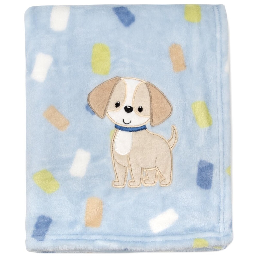 Plush Fleece Throw and Receiving Baby Blankets for Boys and Girls 30x36