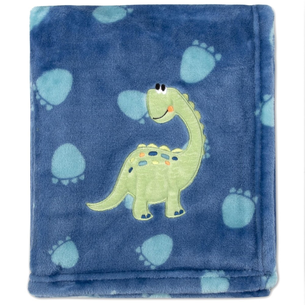 Plush Fleece Throw and Receiving Baby Blankets for Boys and Girls 30x36
