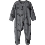 little planet by carter\'s Neutral Sleep and Play made with Organic Cotton, Spooky Bats, NB