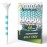 SAPLIZE Upgraded 4-Prong Golf Tees, Pack of 50 (3-1/4), Unique Golf Gifts for Golfers