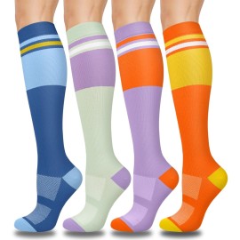 Aoliks Compression Socks for Women & Men,Best Support for Nurses, Running, Flying