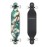 VOLADOR Urban Freeride Pro Longboard| Adaptive Cruiser 42inch| North America Maple| Camber Concave Drop Through Longboard Complete| Setup for Urban Commuting(Emerald Sea)