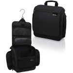 DD D&D Wanderlust D&D Hanging Travel Toiletry Bag for Men and Women - Extra Large Toiletries Organizer Kit with 10 Compartments, YKK Zippers, XXL Metal Swivel Hook, Water-Resistant Nylon