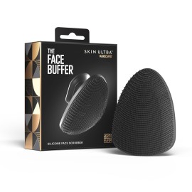 MANSCAPED The Face Buffer - Men\'s Silicone Face Scrubber for Nourishing, Deep Cleaning & Exfoliating Your Skin, No-Slip Suction Cup Handle, Gentle Face Massage, 1-Pack