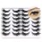 Losha Lashes Fluffy Cat Eye Lashes 14 Pairs False Eyelashes 6D Volume Faux Mink Lashes that Like Lash Extensions Soft Reusable Fake Eyelashes (704-14P)