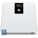 GE Bathroom Scale for Body Weight, Digital Weight Scales 500lb Heavy Duty Measuring Device for People Accurate BMI Weighing Machine with Bluetooth, White