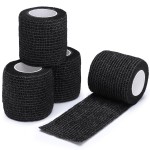 DROK 10 Roll Camo Tape Wrap - Camouflage Self Adhesive Bandage Wrap Climbing Tape for Outdoor Sports, Multicam Tropic, Camping, Bicycle, Range Finder Camera Flashlight, 2 inch x 14.76ft