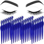 Mudder 28 Pcs Eyebrow Razor Knife Shaver Trimmer Shaver Multipurpose Exfoliating Tool Facial Hair Removal for Women Valentine Gift Giving(Royal Blue)