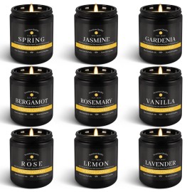YOROXRG 9Pack Candles for Home Scented, Aromatherapy Candles Gifts Set for Men Candles Set, 63 oz 450 Hour Long Lasting Candles,Gifts for Mens Birthday,Christmas,Thanksgiving Anniversary Present
