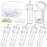 haakaa Colostrum Collectors 6ml/6pcs & Lidded Feeding Cup 25ml/1pc Set- Collect, Store & Feed Colostrum in One, Ready-to-Use Individually Wrapped, Reusable & Leakproof Colostrum Syringes