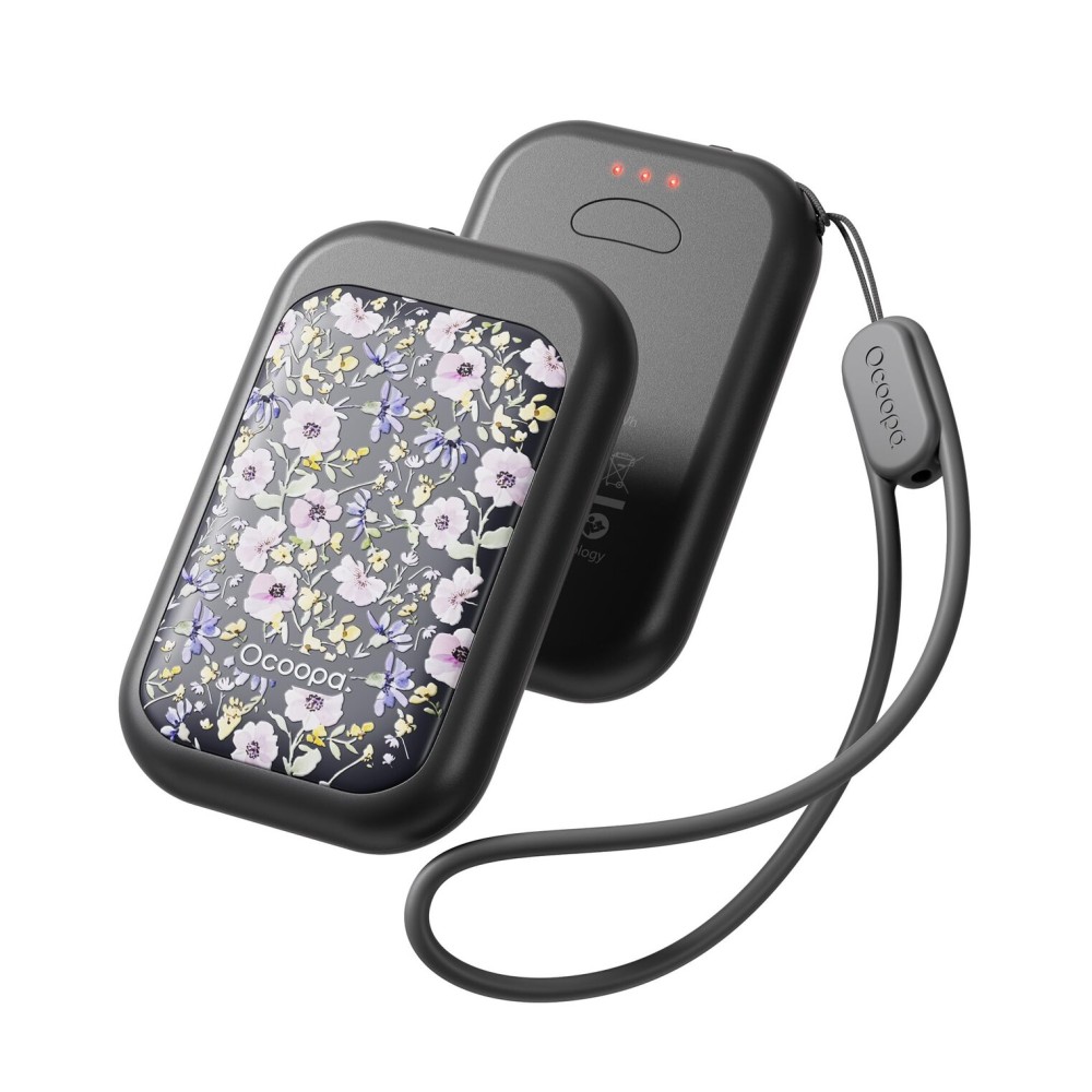 OCOOPA Magnetic Rechargeable Hand Warmers 2 Pack, Card-Style Electric AI Hand Warmers 5000mAh, Pocket Portable Hands Heater, UL Certified, for Men Women, Hunting Essentials, UT4 Young