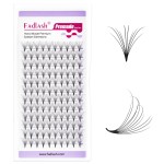 FADLASH Premade Lash Fans Multi Length Hybrid Volume Premade Easy Fans 0.07 Thickness D Curl 10D Multi Length 10-12-14mm Camellia Natural Eyelash Extensions (10D-0.07-D, Camellia 10-12-14mm)