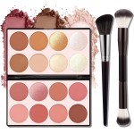 16 Colors Contour Palette Make up - Blush Highlighters Bronzer Powder All in one Makeup Palettes Contour Kit (SET2)