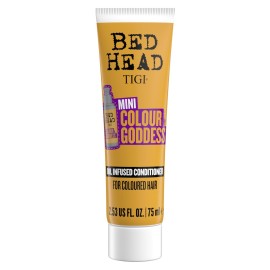 Bed Head by TIGI Colour Godess Conditioner Travel Mini - Oil Infused Conditioner for Color Treated Hair, 2.53 fl oz