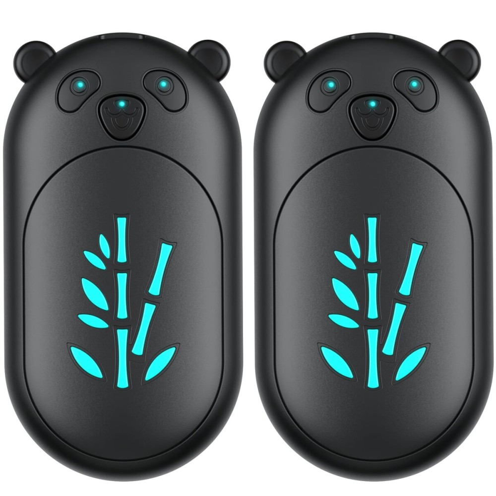 Hand Warmers Rechargeable 4 Pack, 6000mAh Electric Hand Warmer Reusable, 20Hrs Long Heating, Portable Pocket Heater Handwarmer for Women Men, Outdoor Camping, Hunting Gear