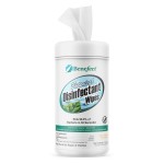 Benefect Botanical Disinfecting Wipes - (170 Wipe Count) Natural, No Residue - Antibacterial Disinfectant, Multi-Surface Cleaning and Sanitizing Wipes