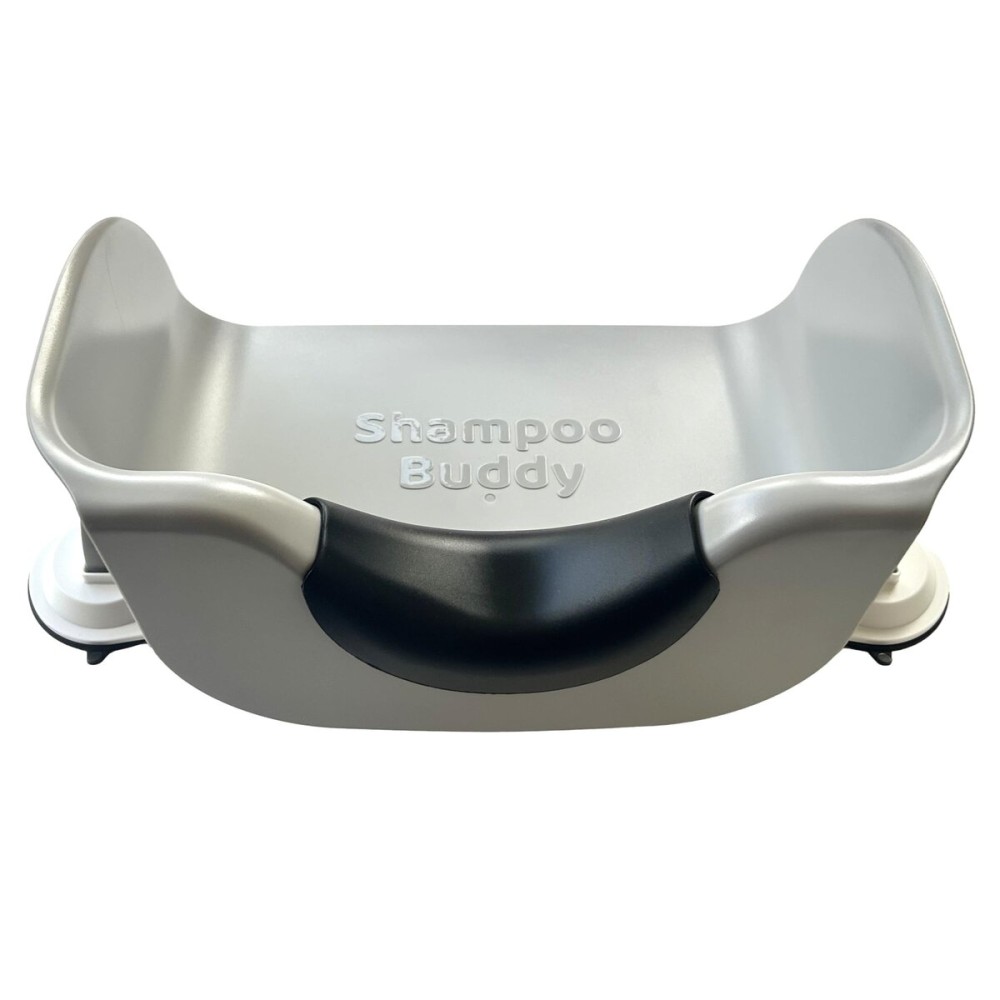 Shampoo Buddy Portable Hair Wash Basin for Children, Toddlers, Kids, Teens | Portable Shampoo Bowl for use on Bathtub or Sink (Light Grey)