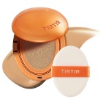 [*Mini Size*] TIRTIR Mask Fit Ai Filter Cushion Foundation | AI-Like Semi-Matte Finish - Up to 72-Hour Medium to Full Coverage Korean BB Cushion Make up Beauty, 27N Camel, 0.15 Fl Oz