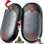 Magnetic Hand Warmers Rechargeable 2 Pack, Ergonomic Electric Hand Warmer, Up to 24hrs, Pocket Size Handwarmers,Warm Gifts for Raynauds, Golf, Men Women