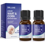 Plantar Wart Corn Remover Freeze Off For Feet: Strongest Wart Corn Removers for Toes Feet - Exclusive Formula 17% Salicylic Acid Wart Freeze Off for Plantar Wart, Common Wart, Flat Wart, Corn - 2 Pack