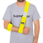 supregear Arm Sling, Adjustable Arm Support Strap, Lightweight Shoulder Immobilizer for Injured Elbow, Broken Collarbone, Torn Rotator Cuff, Dislocation or AC Separation, Left Right, Men Women