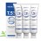 Set 3-Pack Hydroxyapatite Toothpastes for Enamel Protection and Tooth Strengthening, Gentle Mint, Fresh Breath, Daily Use for Oral Health