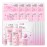 LAIKOU SAKURA Skin Care, Skin Care Set, Face Mask, Eye Mask, Lip Mask with Serum, Cleanser, Toner, Eye Cream, Essence Cream for Women Teen Girls Mom Daughter Mother\'s Day Christmas Birthday
