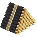 Supernal 30 Pack Pre Rolled Gold Plastic Silverware Set with Napkins, Wrapped Plastic Cutlery Set, Disposable Utensils Includes 30 Forks, 30 Knives, 30 Spoons, 30 Napkins for Party, Wedding