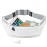 Running Belt Slim Fanny Packs for Women Men, White Waist Pack Bag Phone Holder for Running