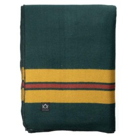 Arcturus Rainier Wool Blanket - Warm, Heavy, Washable, Large Bed Blanket | Great for Home & Camping (Fort Vancouver, King)