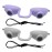 Super Sunnies EVO Flex UV Eye Protection FDA Compliant Eyeshields, Tanning Bed Goggles, Red Light Theraphy Glasses with Strap 2 Pack - Random