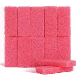 NOVAL Pumice Stone for Feet Scrubber Dead Skin Disposable Foot Pumice Foot Callus Remover Pedicure Tools Pink Pumice Sponge Nail Salon Home Use,40 PCS