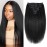 Seamless Clip In Hair Extensions Human Hair Invisible Pu Skin Weft Kinky Straight Seamless Clip Ins For Black Women Real Human Hair Extensions 8pcs With 18clips Per Set 120g (12inch,Natural Black)