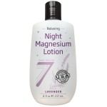 Seven Minerals Magnesium Lotion for Sleep - Lavender Relaxing Night Blend - Highly Concentrated Magnesium for Better Sleep, Body & Mind Relaxation. Non-Greasy Skin Friendly - 8 fl oz
