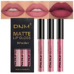 evpct 3Pcs Light Neutral Mauve Matte Liquid Lipstick Lip Stain Sets for Women, Matte Lipstick Long Lasting Waterproof Permanent 24 Hours original, Magic Lip Sticks Pack for Halloween Daily Makeup