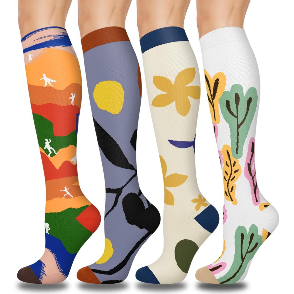Aoliks Compression Socks for Women & MenBest Support for Nurses, Running, Hiking,Travel