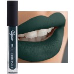 Mynena Deep Forest Green Matte Liquid Lipstick | Long-Lasting Comfort | Smudge-Proof Transfer-Resistant | Full Coverage Non-Drying | Vegan & Cruelty-Free | All-Day Wear Lip Color | Jocelyn